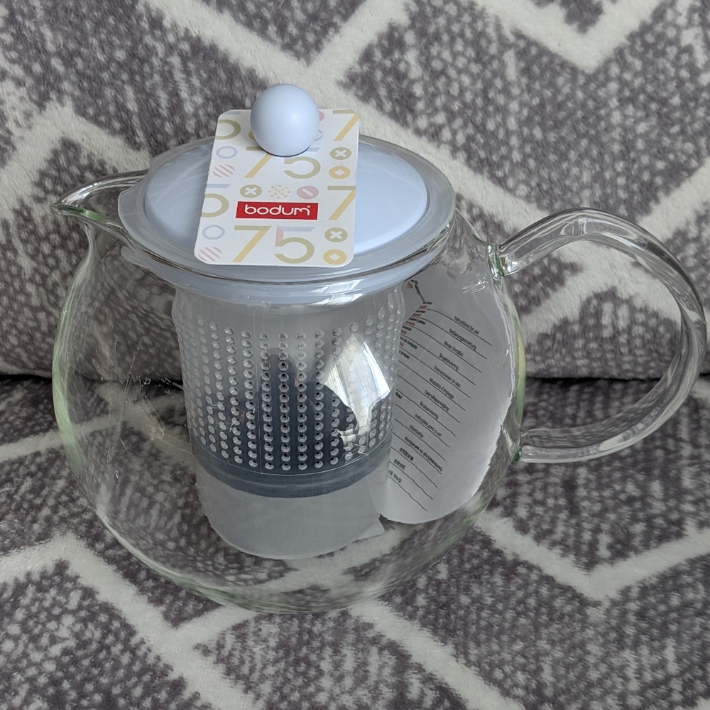 Bodum assam tea press - blue